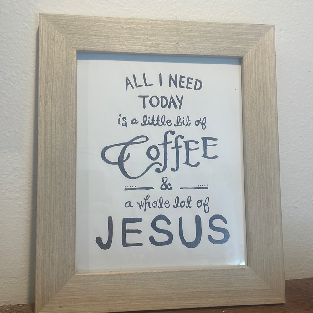 Coffee and a whole lot of Jesus